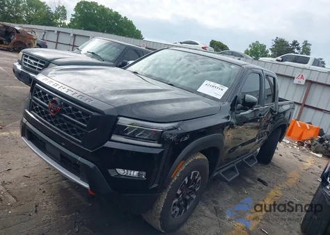 2023 Nissan Frontier Pro-X 4X2 from USA, damaged, VIN 1N6ED1EJ1PN666246